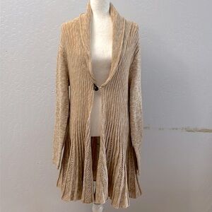 Tiny& Shadow Camel Marl  long Sweater